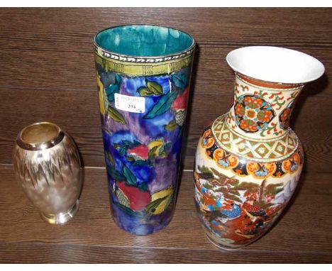 LOT OF CERAMIC AND OTHER VASES (8)