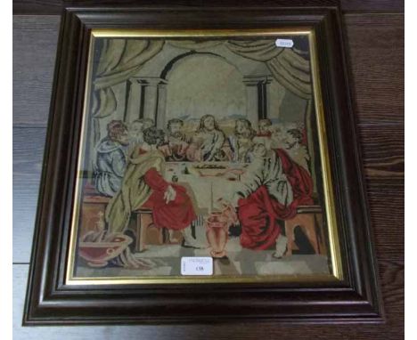 18TH CENTURY TAPESTRY OF THE LAST SUPPER