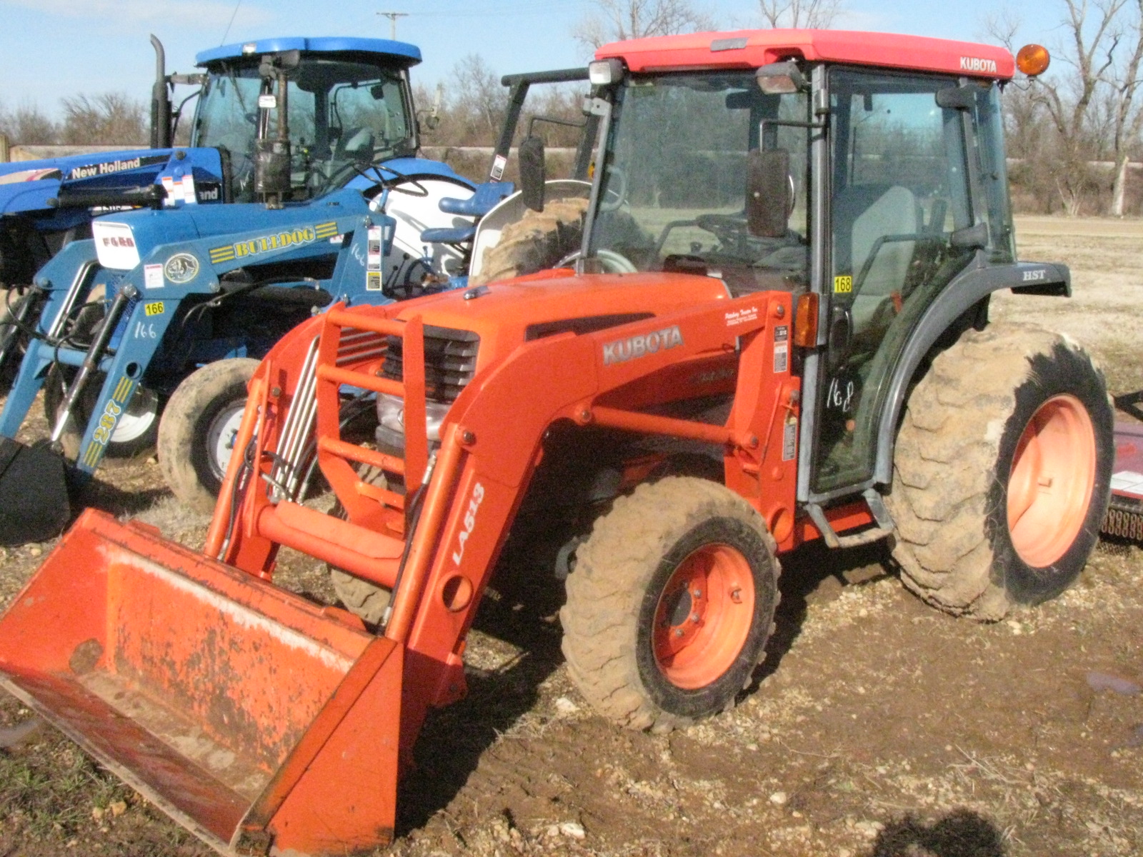 Kubota 3430 Tractor 4wd W Loader, C A, 748 Hrs Sr# 35343