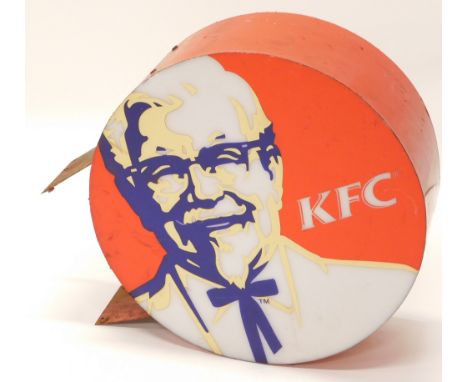 A KFC light, believed to be the original example from the Lincoln branch, 62cm diameter.