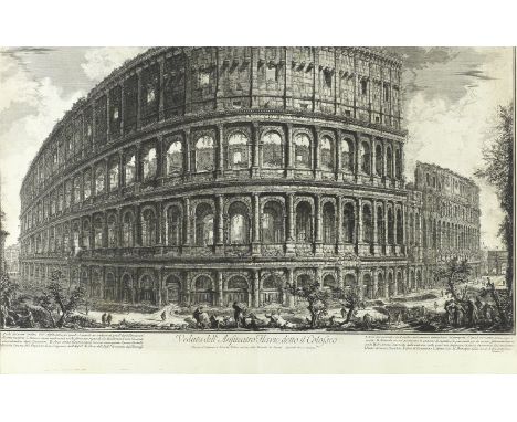 Giovanni Battista Piranesi (Italian, 1720-1778)Veduta dell'Anfiteatro Flavio, detto il Colosseo, from 'Vedute di Roma' (Hind 