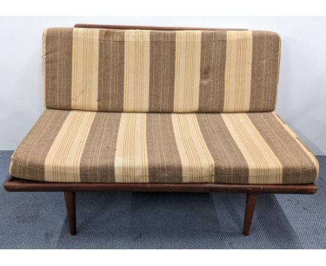 A rare 1960s Danish Mid Century teak ‘Minerva’ daybed designed by Peter Hvidt and Orla Molgaard Nielsen for France & Daverkos