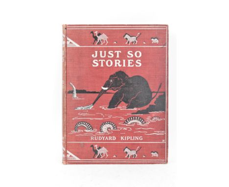 Book - Kipling, Rudyard (1865-1936), Just So Stories, London, 1902, first edition, second printing, illustrations by the auth