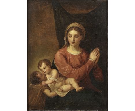 David Teniers the Younger (Antwerp 1610-1690), said to be after Jacopo Negretti, called Palma il GiovaneThe Madonna and Child