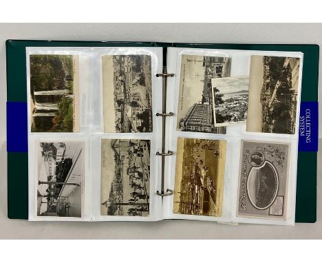 An album of assorted Vintage New Zealand postcards (41 Cards in total)