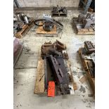 Lot - Assorted CNC Fixtures, Consisting of: 6 in. Pneumatic Indexer, Angle Plates, Etc., on (2)