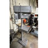 Clausing Arboga 15 in. Model 1752 Floor-Type Drill Press, S/N: 122486; with 18 in. x 12 in. Table, 5