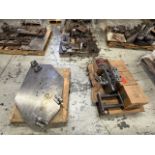 Lot - Assorted CNC Fixtures, Consisting of: Steel Plate, 4 ea. Boxes of 5/16 -18 in. x 1 3/4 in.