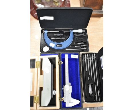 A selection of engineers precision tools, micrometre etc.