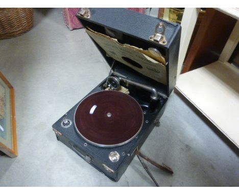 A Columbia record player  