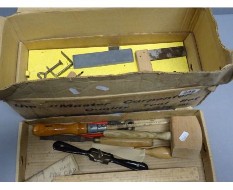Box of vintage tools