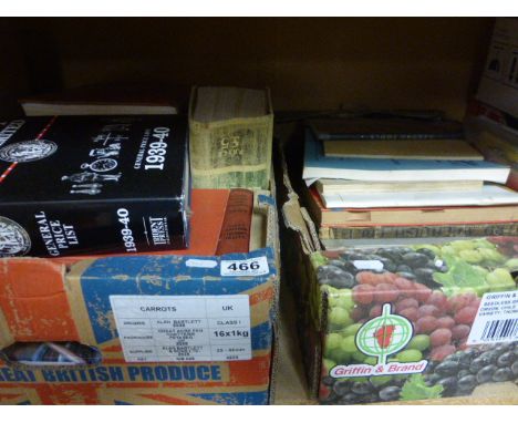 Two Boxes of Mixed Books and Manuals including those relating to Tools, Stanley, etc