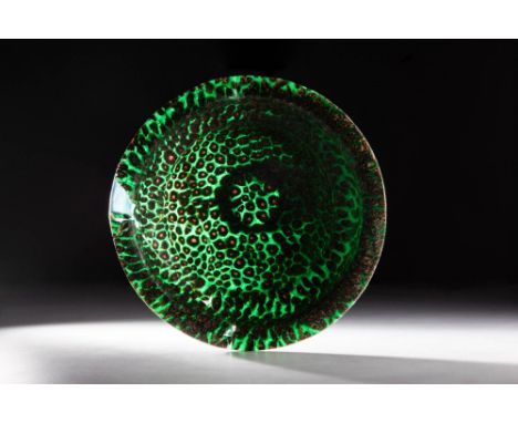 Ca. AD 100 - 300.
A stunning mosaic glass bowl of a traditional form of the period. This patella cup presents a mesmerising p