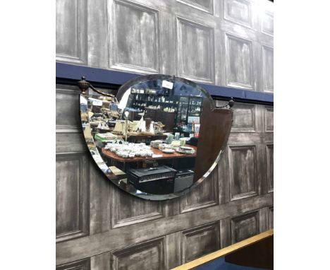 SHAPED FRAMELESS WALL MIRROR