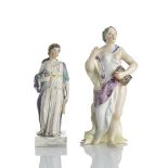 Die Musen Clio und Euterpe