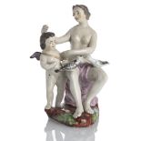 Venus und Amor mit zwei Tauben