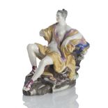 Diana/Venus - auf dem Felsen sitzend