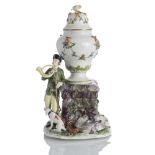 Potpourri-Vase mit Deckel