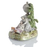 Vase mit "Pyramus und Thisbe"