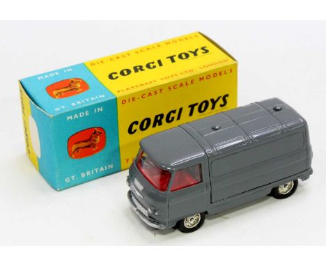 Corgi Toys No. 462 Promotional Commer van, unmarked in dark grey for Combex Industries in plain blue/yellow card box, unnumbe