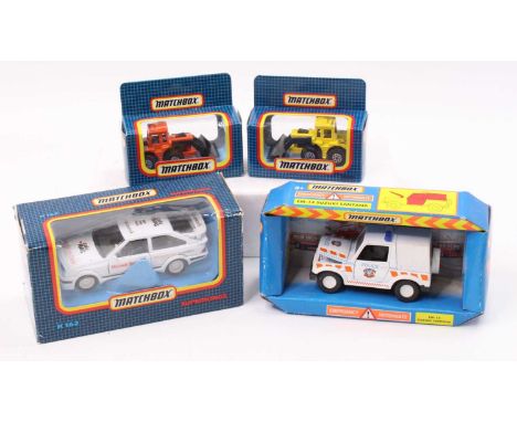 Matchbox Superfast and King Size boxed model group of 4 comprising a Super Kings K162 Ford Sierra Cosworth promotional issue,