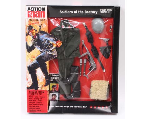 An Action Man Palitoy No. 34111, Hasbro 2008 Action Man Soldiers of the Century German Stormtrooper set, housed in the origin