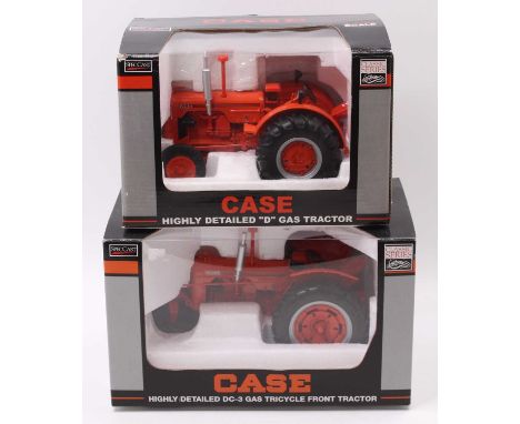 SpecCast 1/16th scale Classic Series diecast tractor group, 2 examples comprising No. ZJD 1546 CASE 'D' Gas Tractor, together