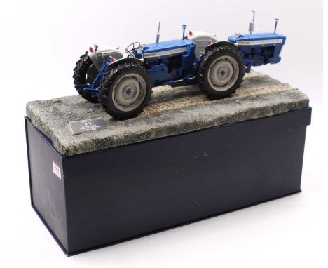 Universal Hobbies 1/16th scale Ford Doe 130 Dual Drive Tractor 2009 Show Edition, housed in its original presentation box wit