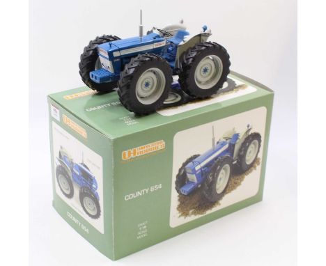 Universal Hobbies 1/16th scale No. UH2826 County 654 Tractor, sold in the original packaging, the model has been on display