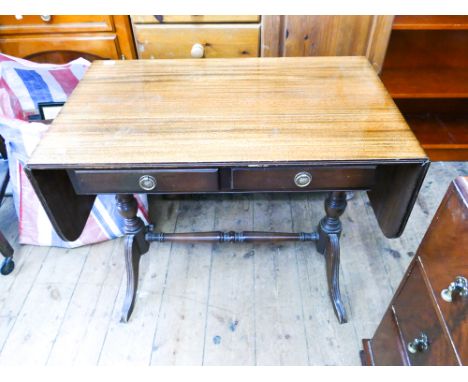 Georgian style mahogany sofa table