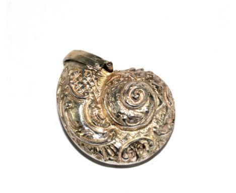 A silver colour snuff box