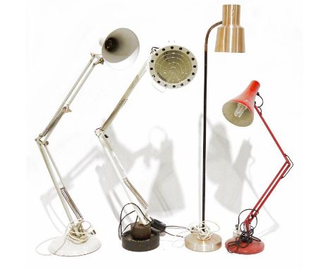 Three anglepoise lamps&nbsp;and one further lamp&nbsp;(4)&nbsp;