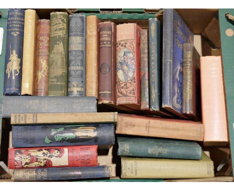 Quantity of Victorian and Edwardian decorative clothbound fiction &amp; children's books to include titles by Angela Brazil, 