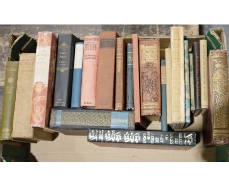 Quantity of Victorian and Edwardian decorative clothbound fiction &amp; children's books, to include titles by W. H. G. Kings