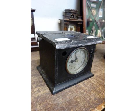 A late 19th/early 20th Century cast iron cased Blick Time Recorder, 188 Grays Inn Road, London WC1 
