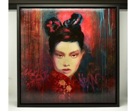 TROIKA (TROIKA are a collaboration of three French artists, Eva Rucki, Conny Freyer and Sebastian Noel) 'KENSO', a stencil st