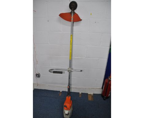 A STIHL FS44 PETROL STRIMMER (UNTESTED but engine pulling freely) along with a Black and Decker GT 360 hedge trimmer and a Bl