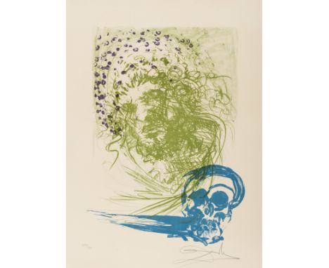 δ Salvador Dali (1904-1989)Old Age (from Edades de la Vida) (M&L 1434; Field 72-1-D)Lithograph printed in colours, 1973, sign