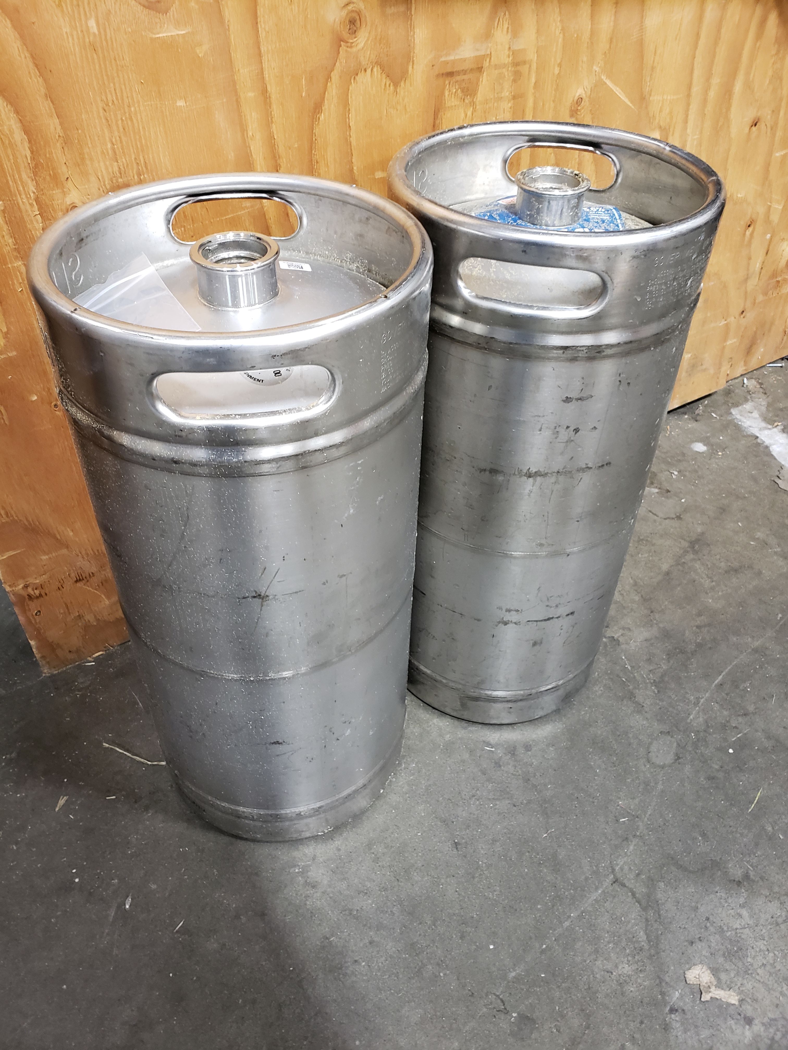 Beer Kegs Lot of 2,Used, Location WF