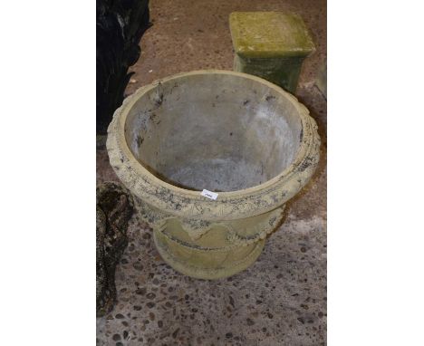 Large composite garden planter