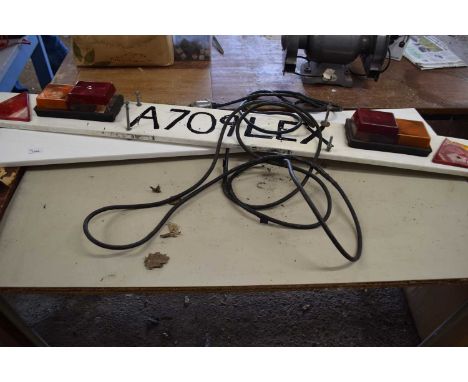 Trailer light board