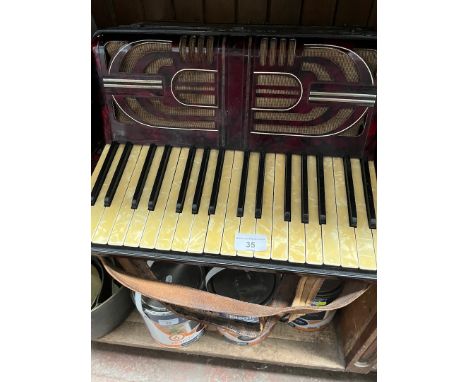 A Hohner accordion 
