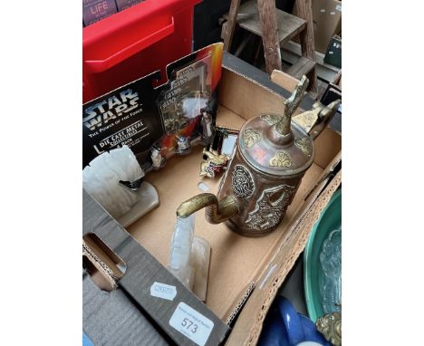 A mixed box including metal and jade as per list 