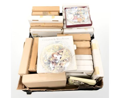 Assorted boxed collectors plates, including Royal Worcester. (2 boxes)