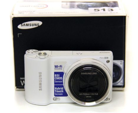 A Samsung Smart camera with WiFi connectivity. Please note this is a credit card reclaim item sold as seen and without reserv