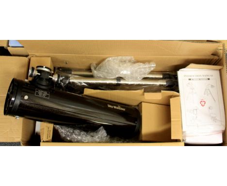 A Sky-Watcher reflecting telescope. Please note this is a credit card reclaim item sold as seen and without reserve.