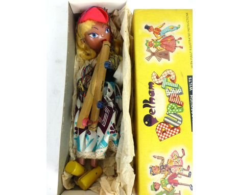 A Pelham puppet of gypsy girl  CONDITION REPORT: Appears complete. Good Condition 