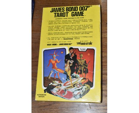 A COMPLETE JAMES BOND 007 TAROT GAME, the deck is based upon the set used in the film Live and Let Die, it contains cards wit