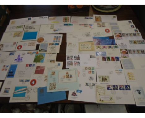 A collection of first day covers ranging from the 1960's to the 1990's