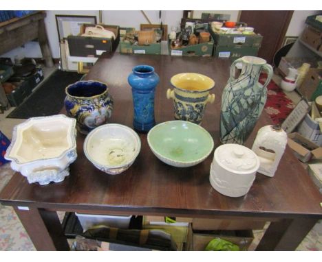 Vintage china including vases, bowl and jardiniere etc